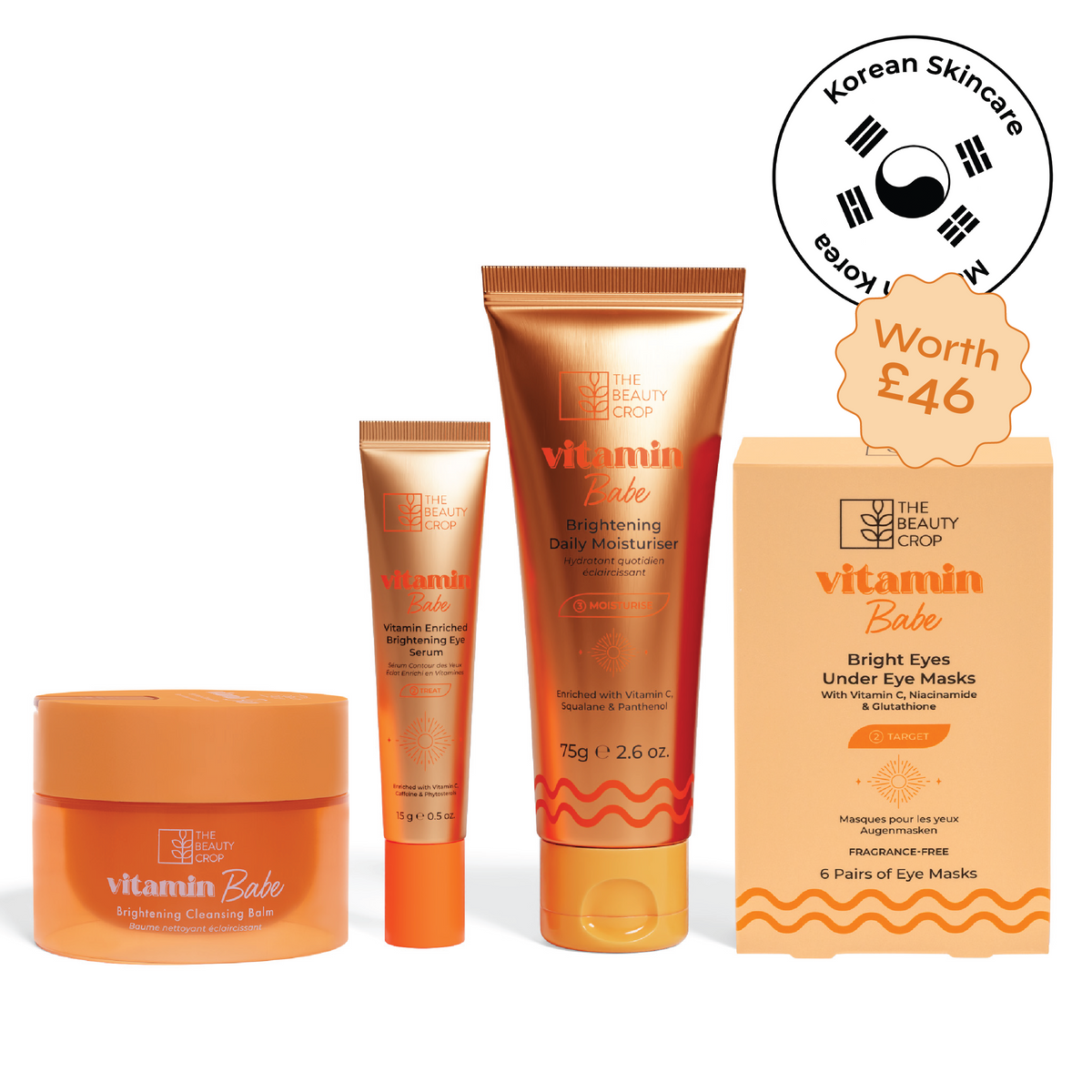 Vitamin C Brightening & Moisturising Skincare Routine