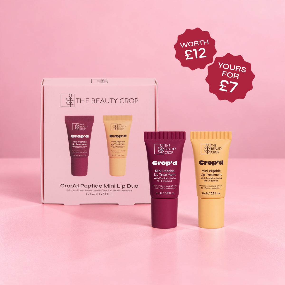 Mini Peptide Lip Treatment Duo Makeup Gift Set