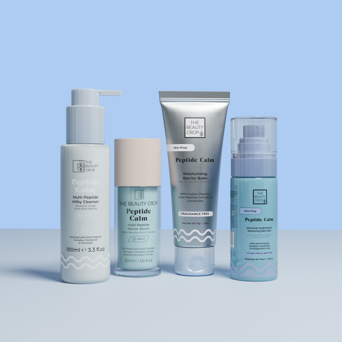 Peptide Calm Skincare Routine
