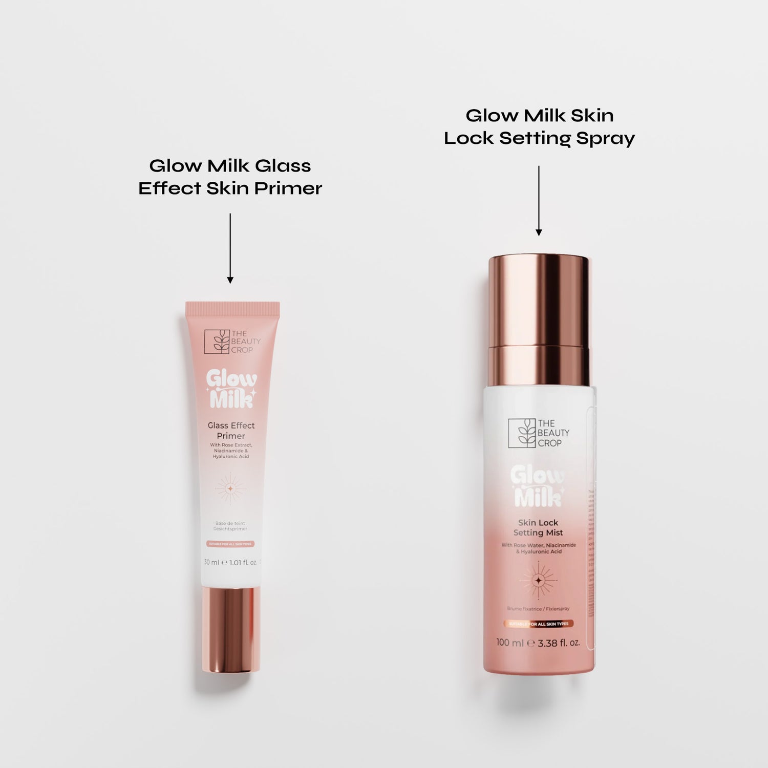 Glowy Skin Prep & Set Bundle