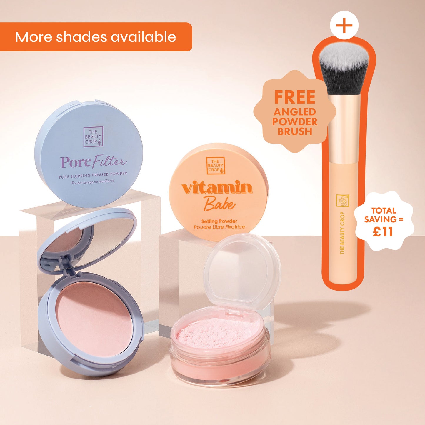 Setting Powder + Pressed Powder Duo