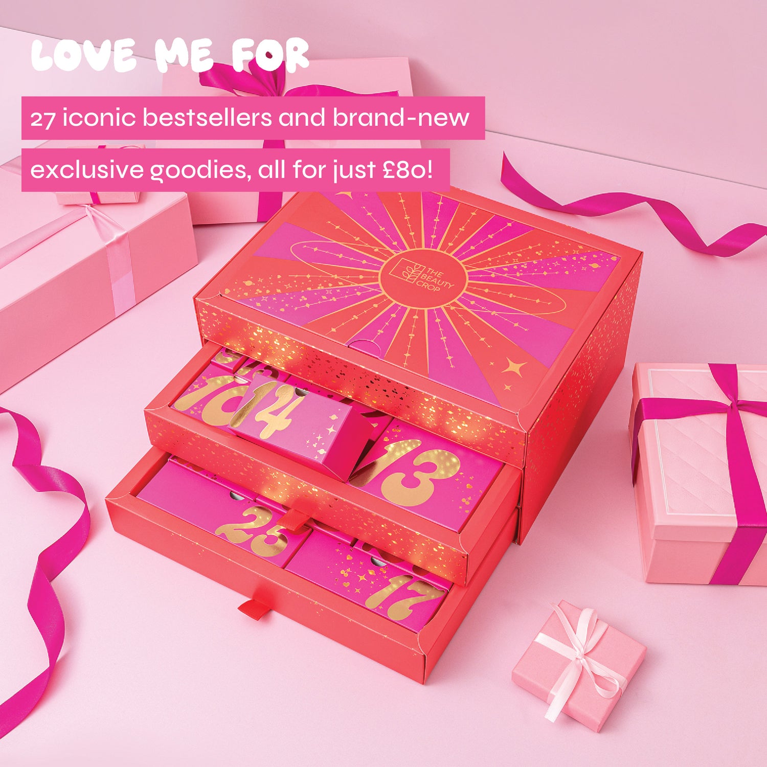 25 Days of The Beauty Crop Full Sized Advent Calendar