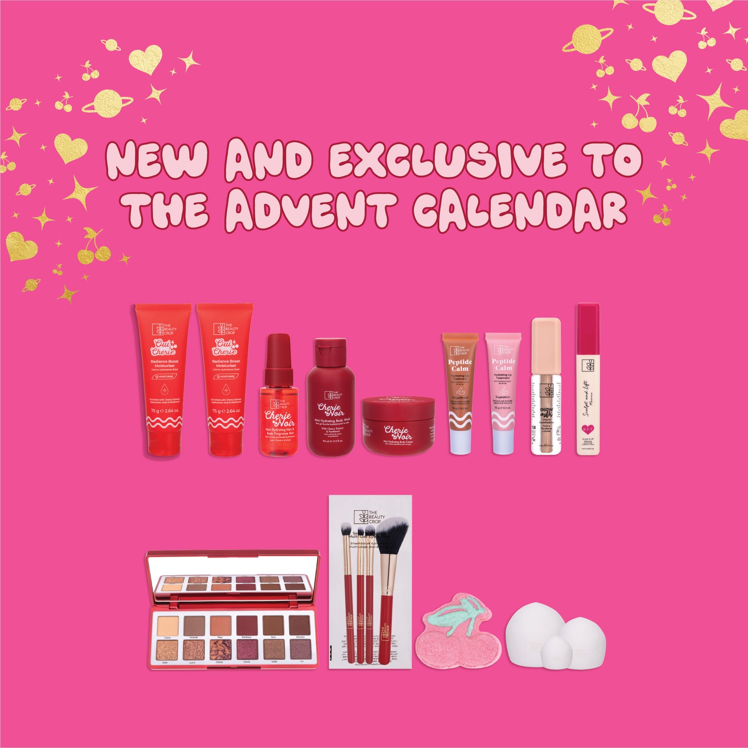 25 Days of The Beauty Crop Full Sized Advent Calendar