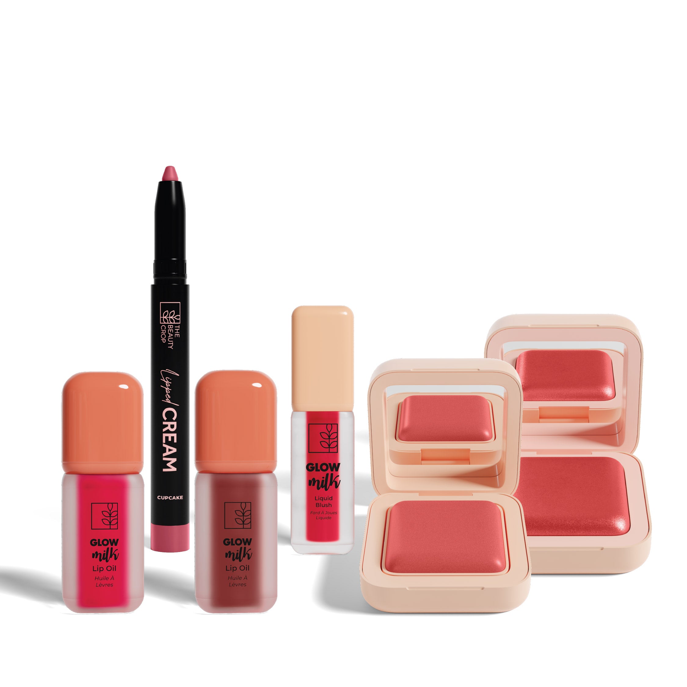Glazed Cherry Radiant & Glowy 6-piece Make-up Bundle