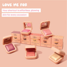 Glow Milk Ultra-Pigmented Luminous Powder Blush - Set of 5