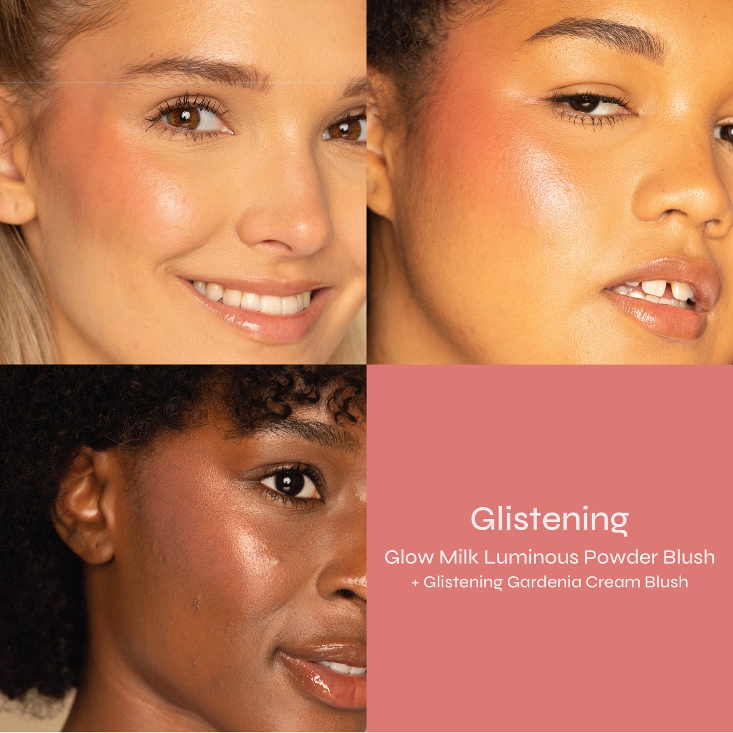 Glow Milk Ultra-Pigmented Luminous Powder Blush - Set of 5