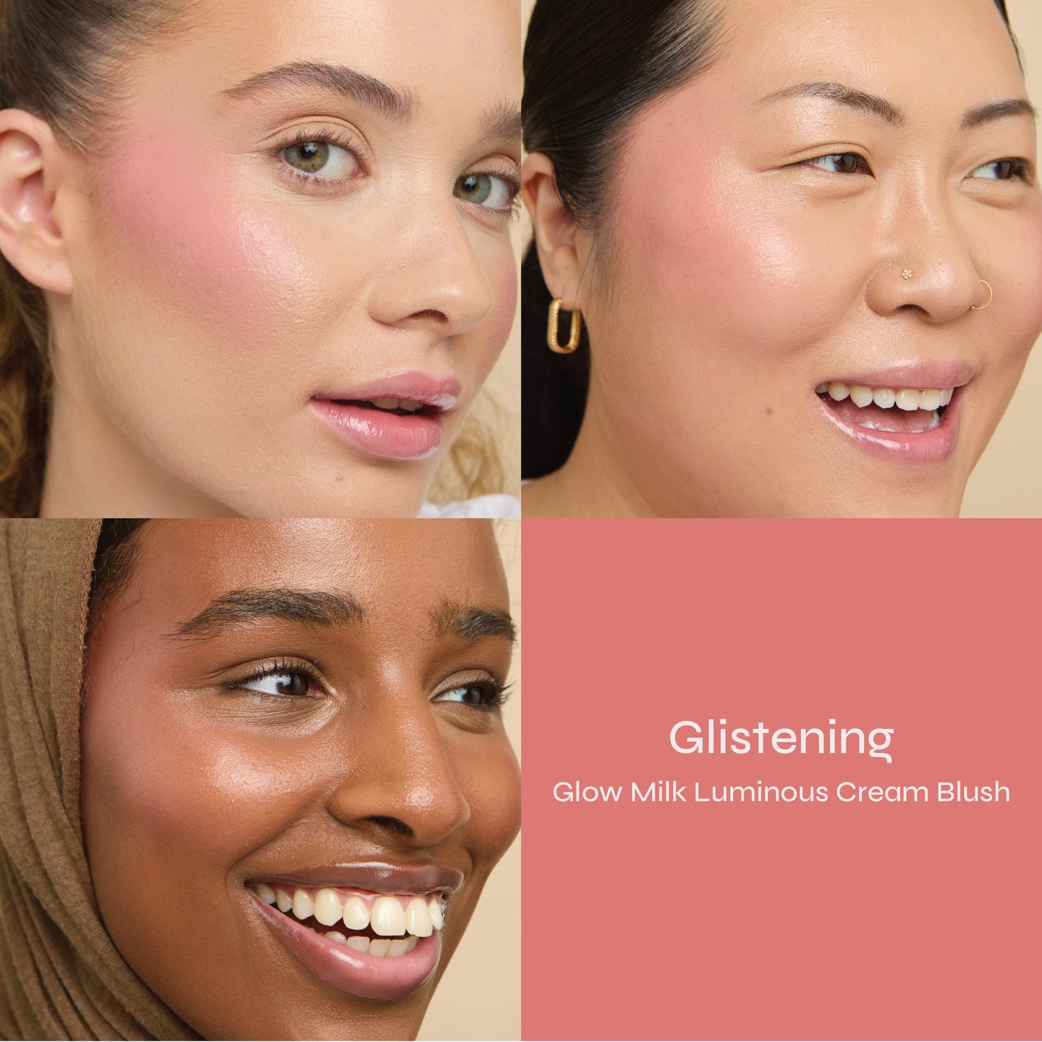 Glow Milk Luminous Cream Blush - Set of 5