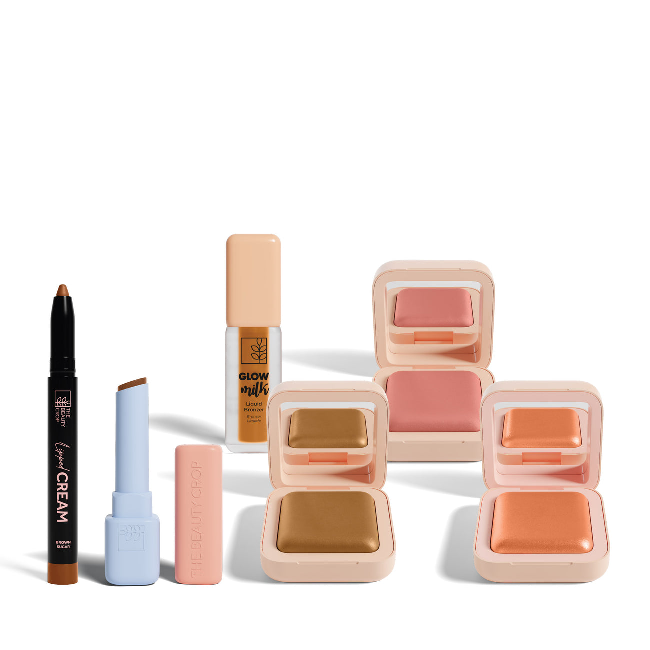Latte Toast Natural Bronzing 6-Piece Make-up Bundle