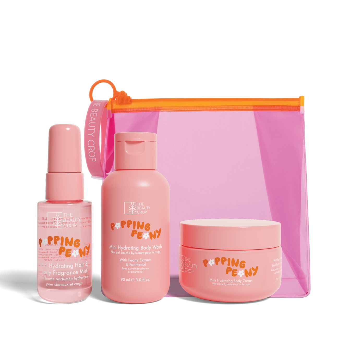 Mini Popping Peony Body Set