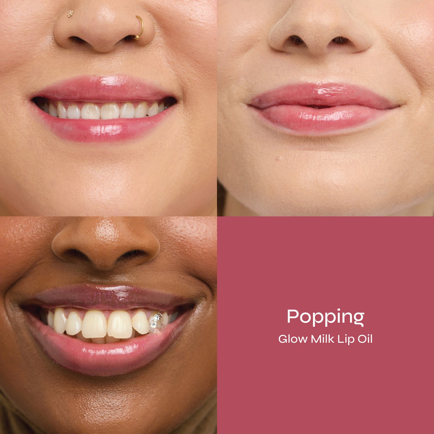Peony Pop Blush & Lip Oil Makeup Gift Set