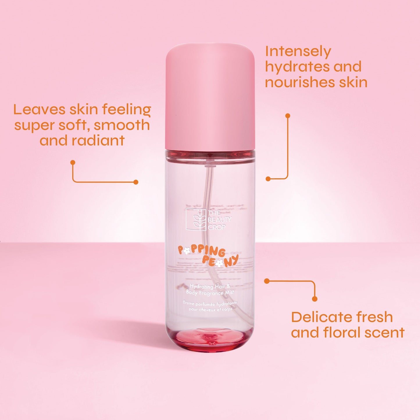 Popping Peony Hydrating Hair & Body Fragrance Mist