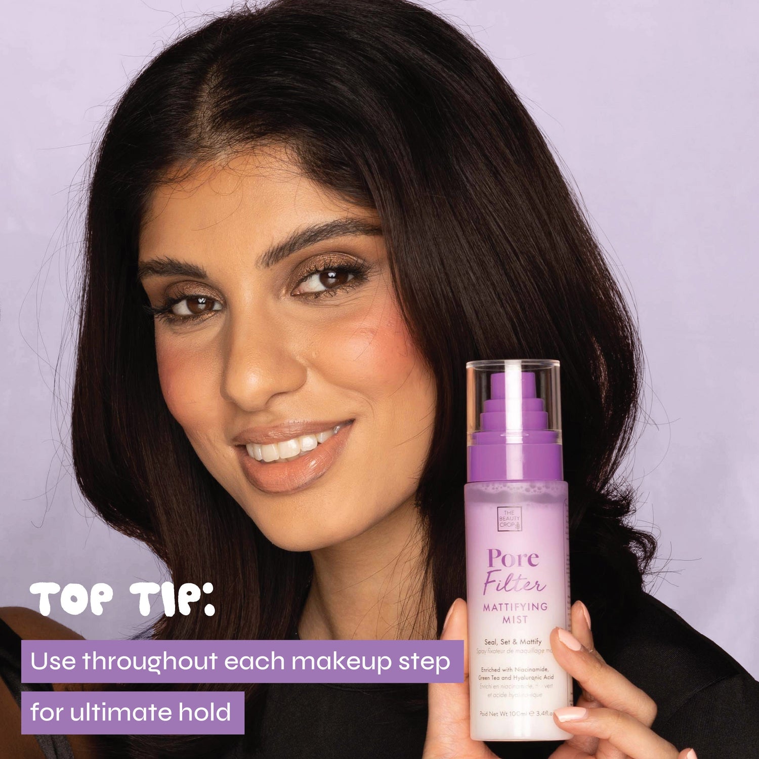 PoreFilter Pore Blurring Mattifying Makeup Setting Spray