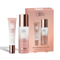 Glow Milk Glass Skin Primer & Skin Lock Setting Spray Duo