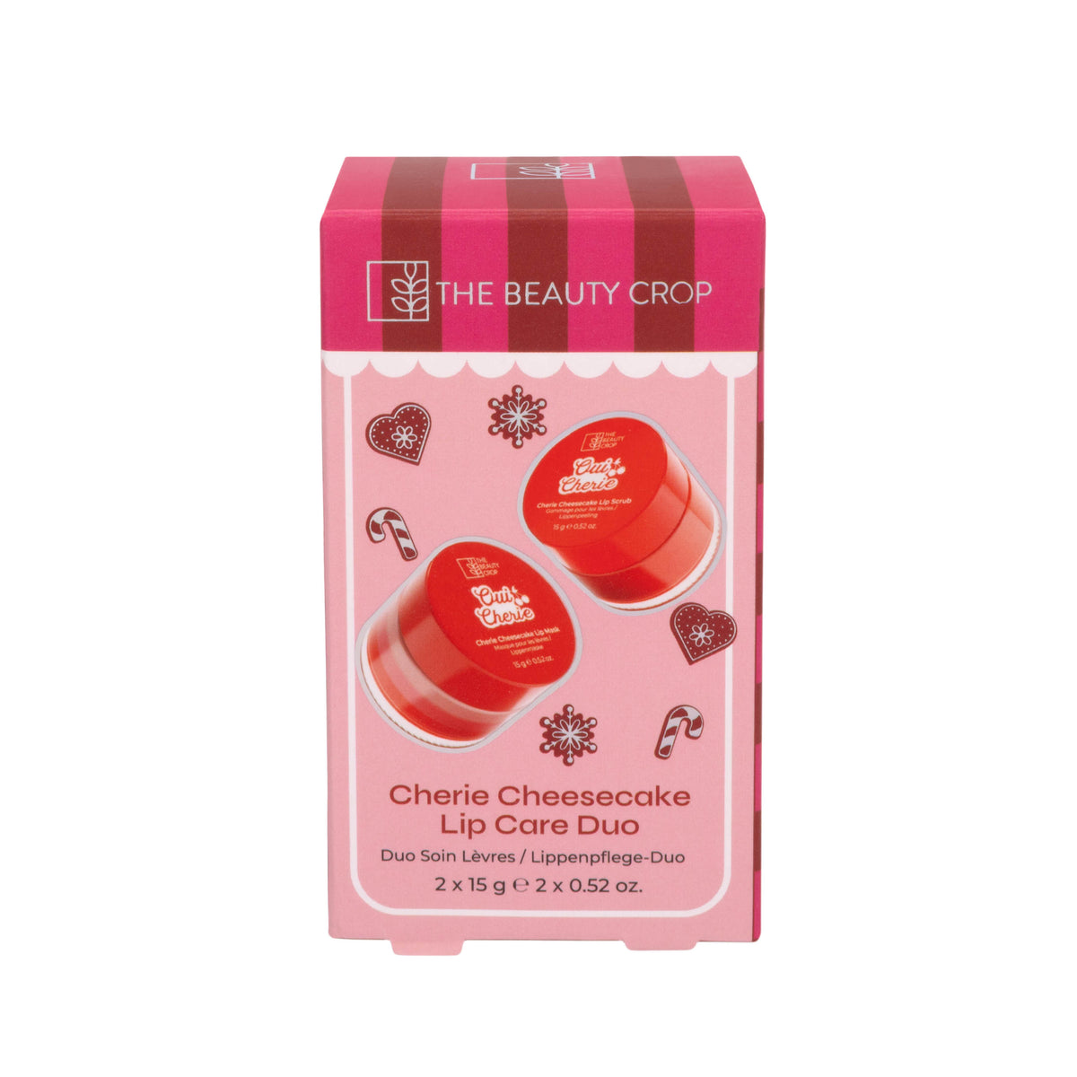 Cherie Cheesecake Lip Care Duo Makeup Gift Set