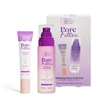PoreFilter Mattifying Setting Spray and Pore-Blurring Primer Boxed Duo