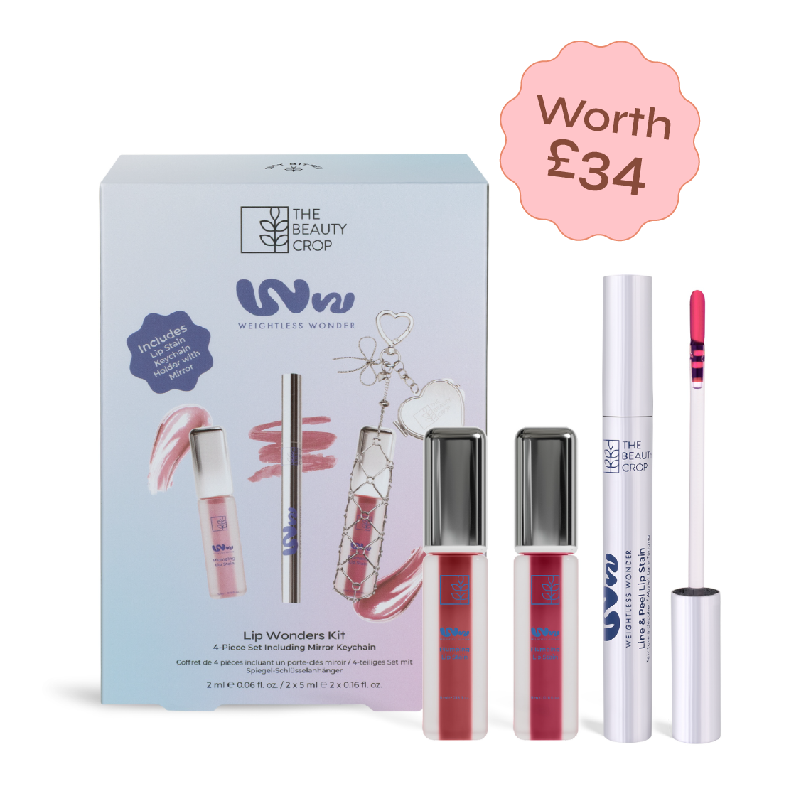 Weightless Wonder Lip Wonders Kit + Limited Edition Key Chain