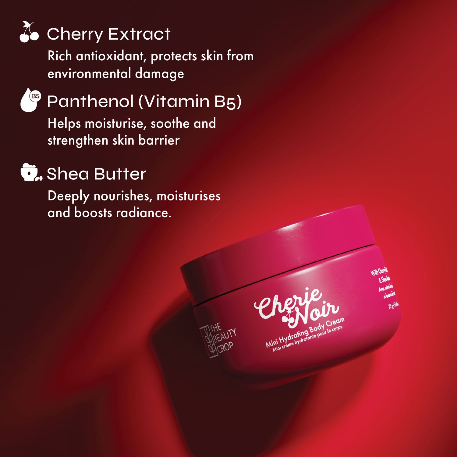 Cherie Noir Mini Body Cream