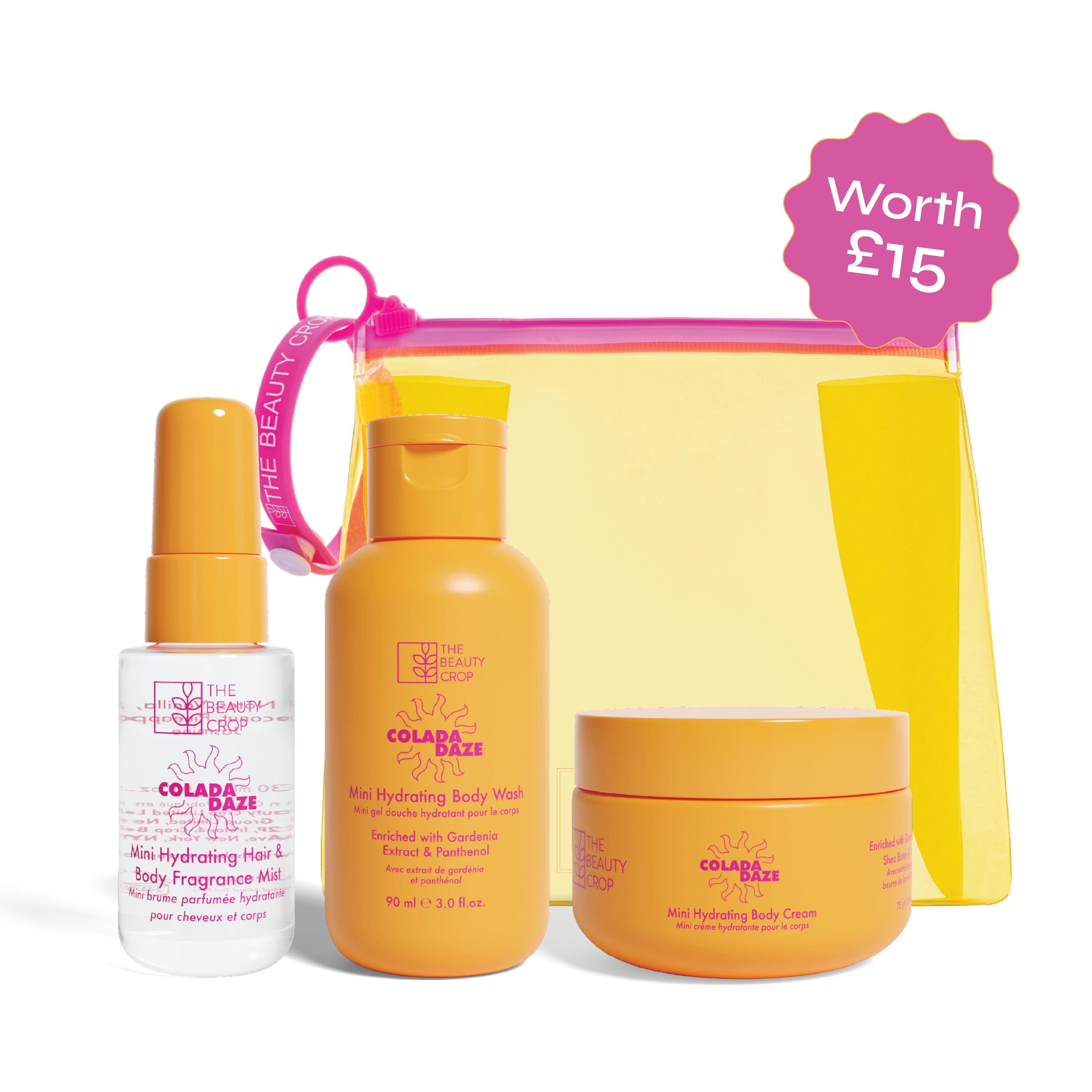 Colada Daze Hydrating & Fragrance Mini Body Set