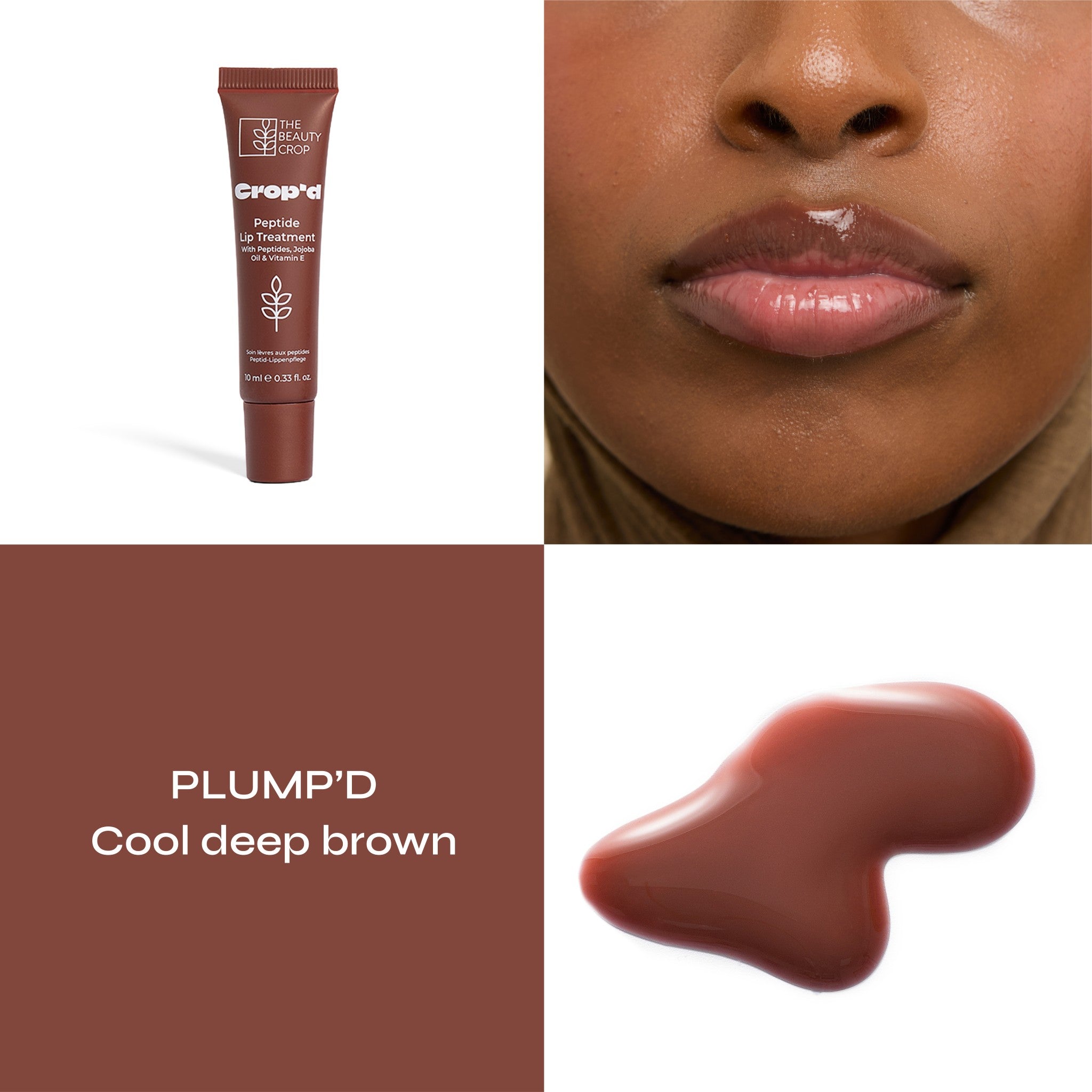 Peptide Hydrating Lip Treatment with Jojoba Oil and Vitamin E