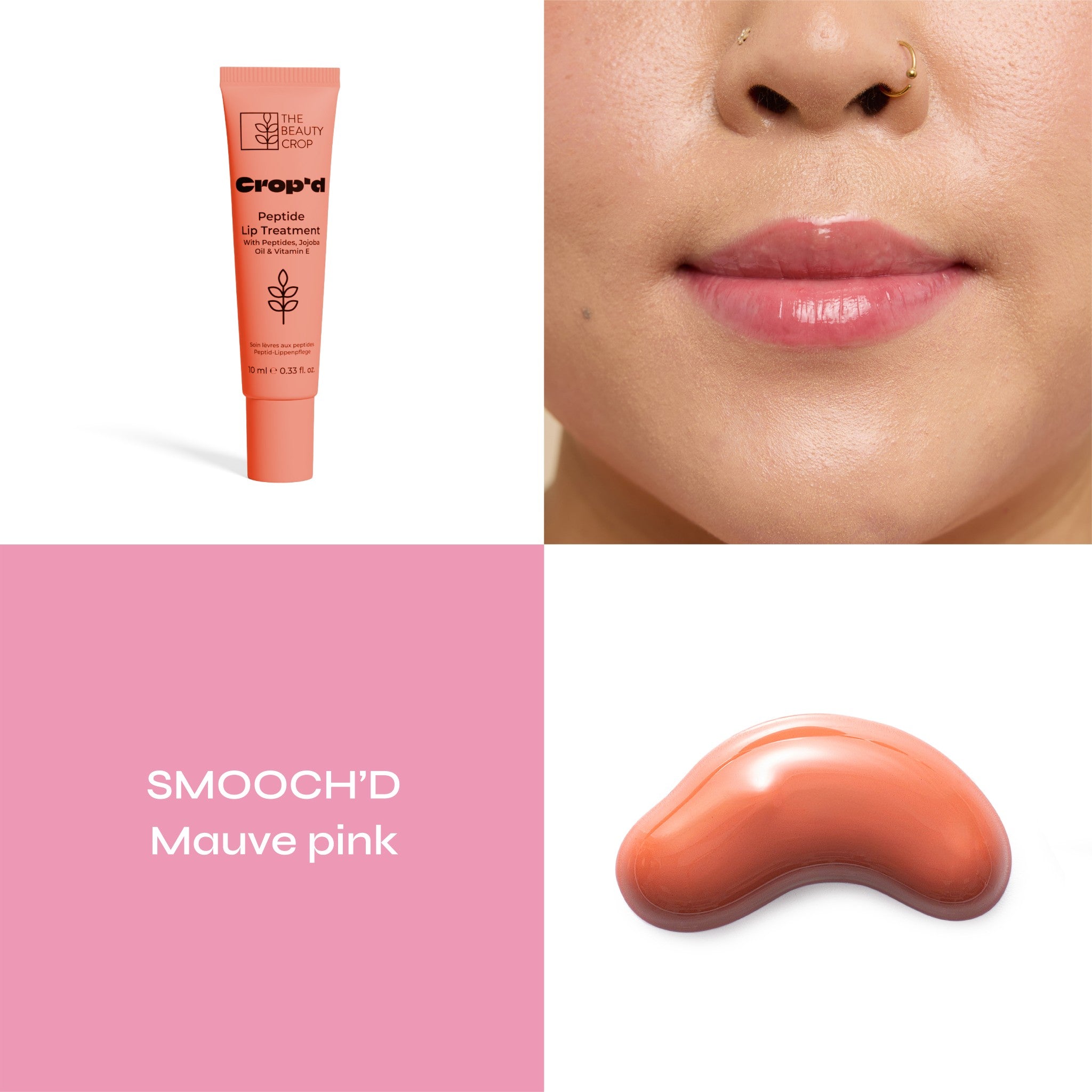Peptide Hydrating Lip Treatment with Jojoba Oil and Vitamin E