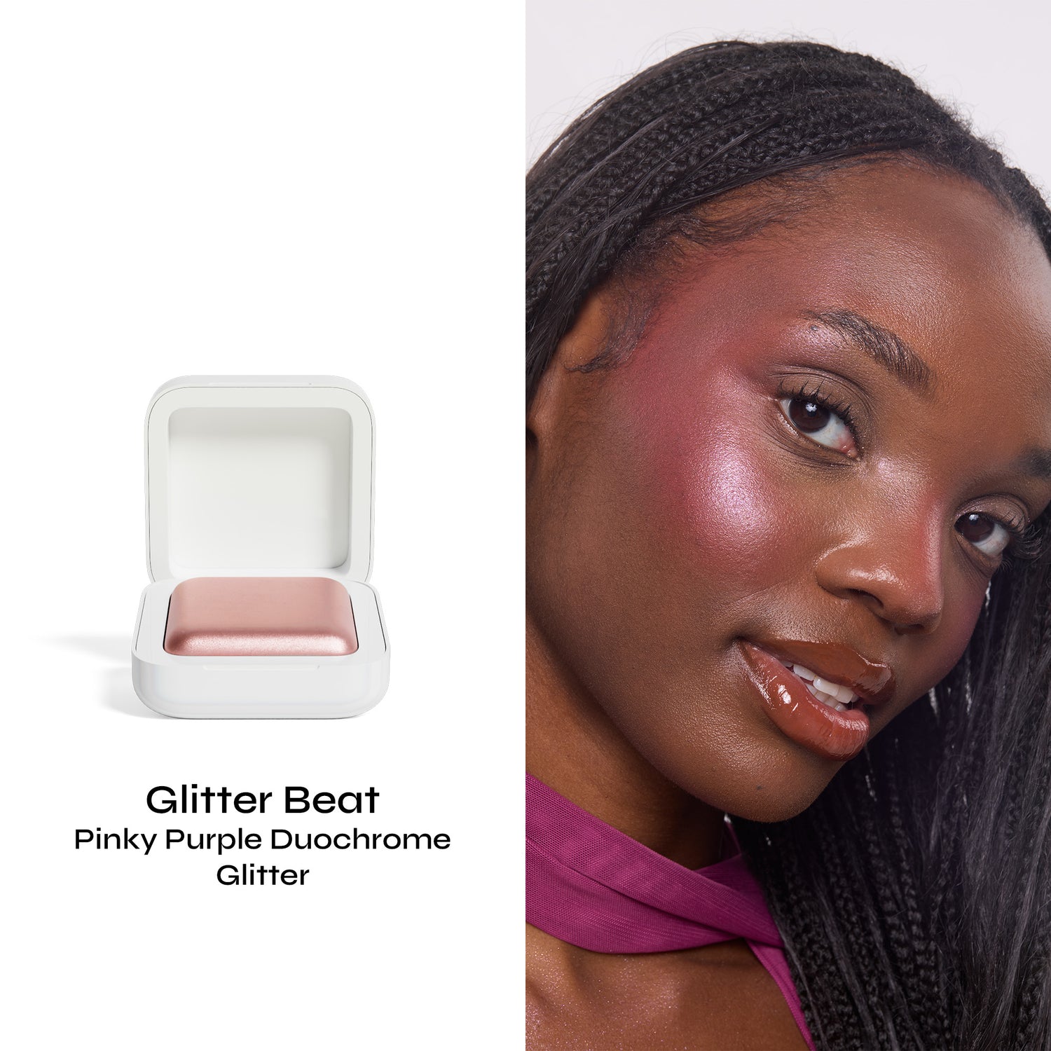 Diamond Powder Highlighter with Superfine Irridescent Shine