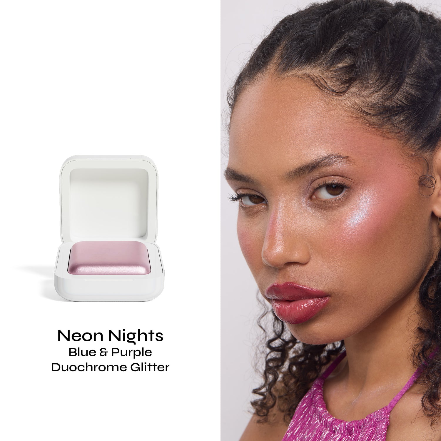 Diamond Powder Highlighter with Superfine Irridescent Shine