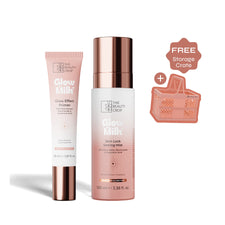 Glow Milk Glass Skin Primer & Skin Lock Setting Spray Duo + Free Crate