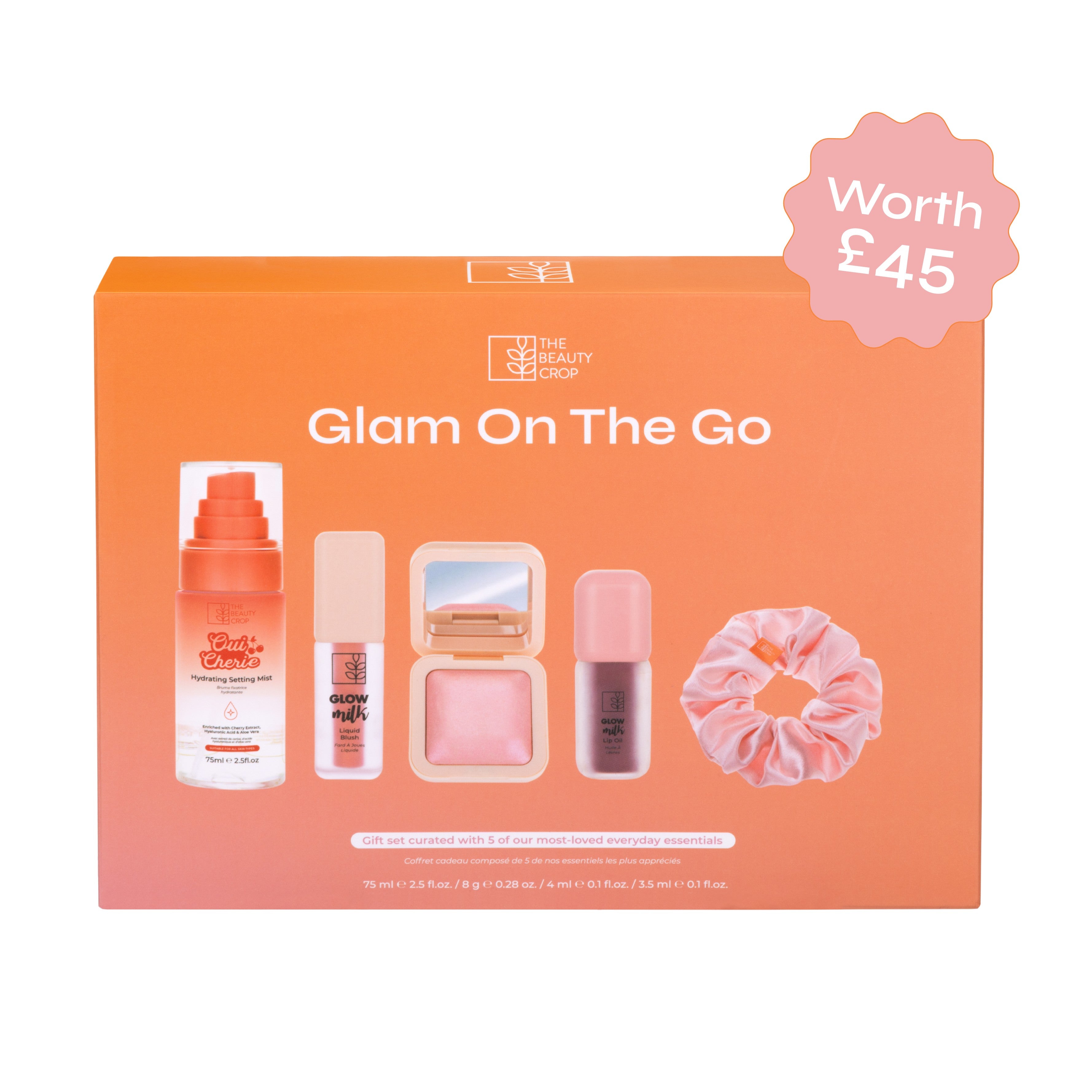 Glam on Go Travel Friendly Full Look Makeup Gift Set