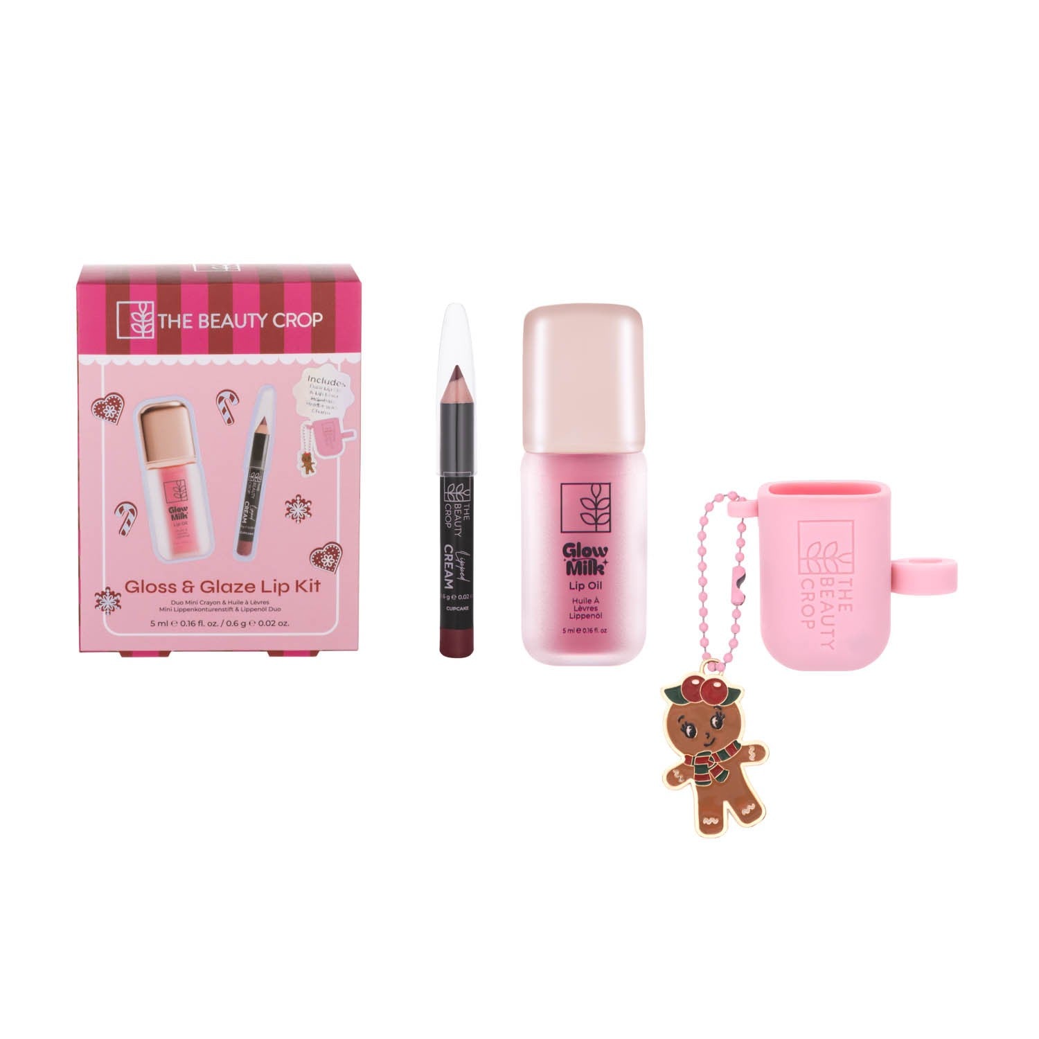 Gloss & Glaze Lip Kit Makeup Gift Set