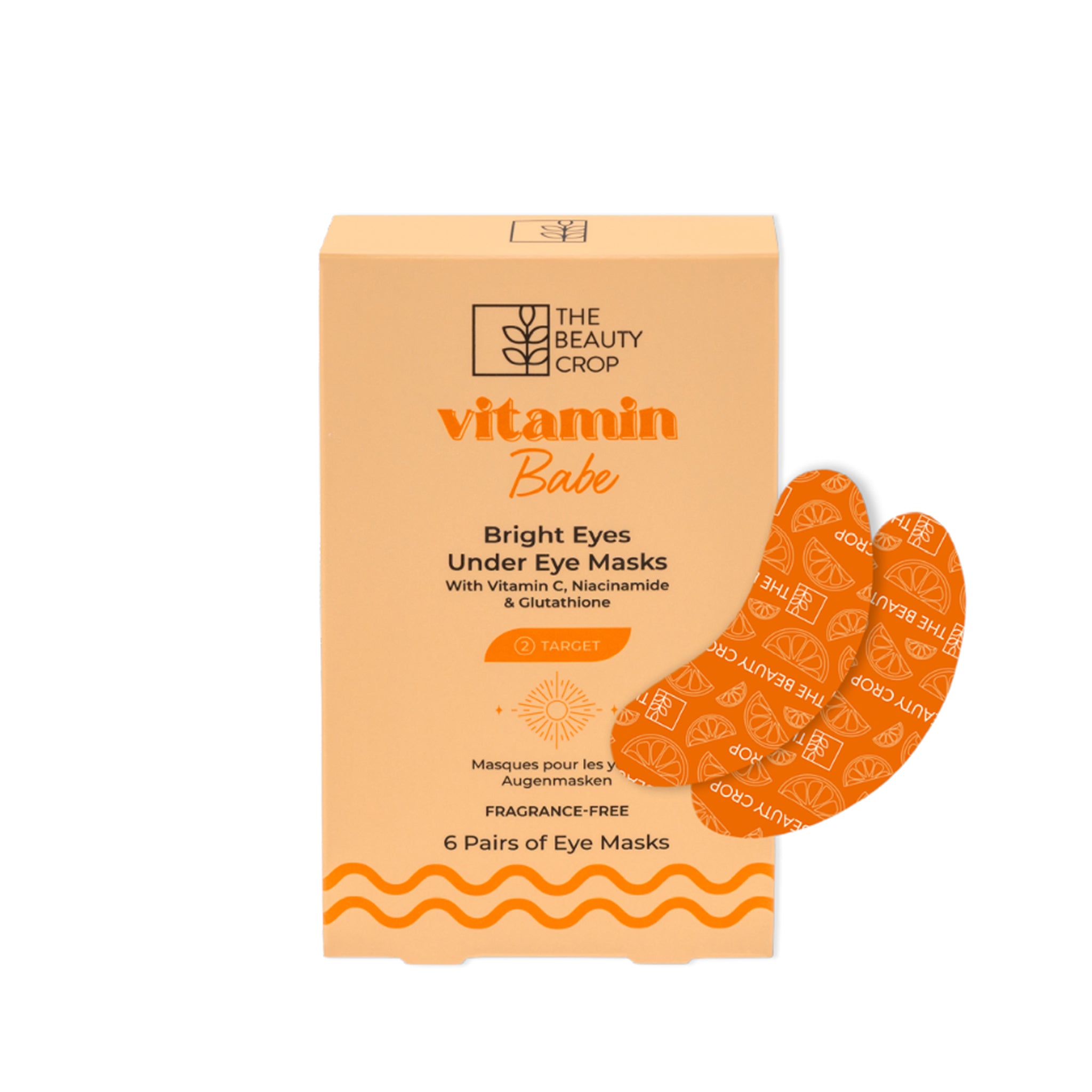 Vitamin C Brightening Under Eye Mask Patches – The Beauty Crop