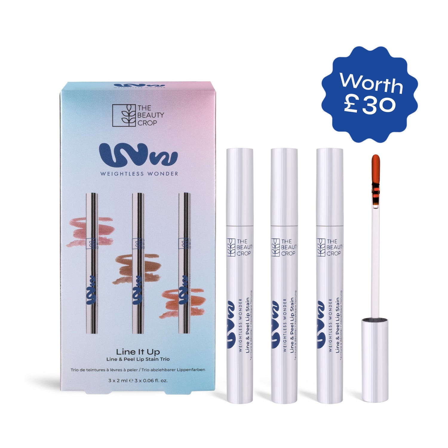 Weightless Wonder Line It Up Line & Peel Lip Stain Trio