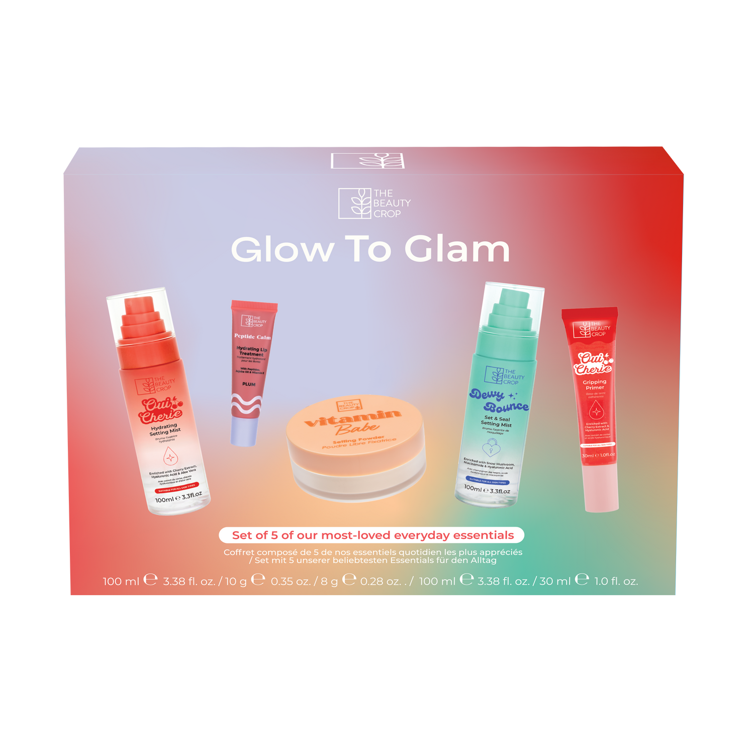 Glow to Glam 5-Step Routine Make-up Set