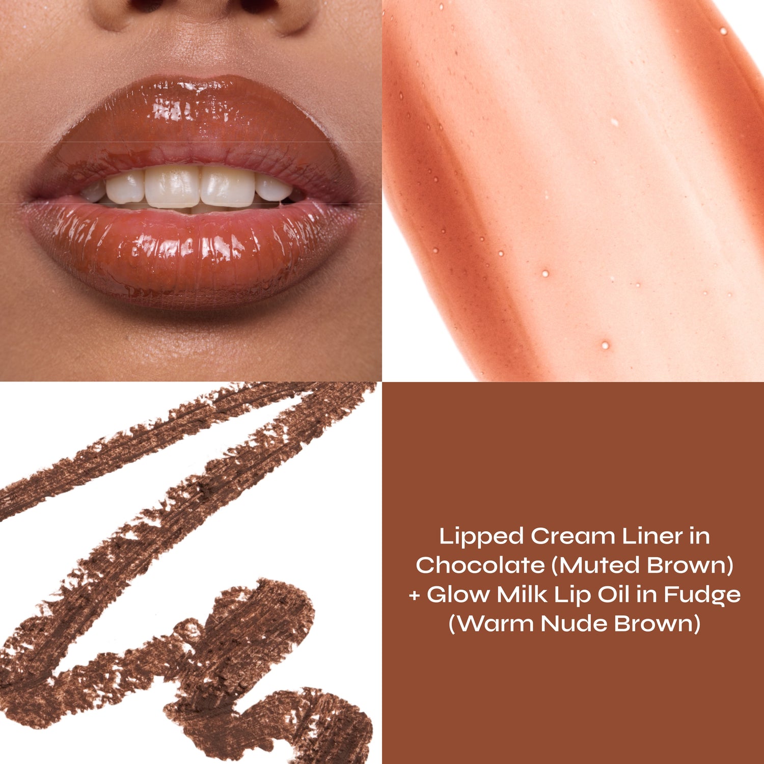 Lip Glass Kit - Cream Lip Liner & Lip Oil Set