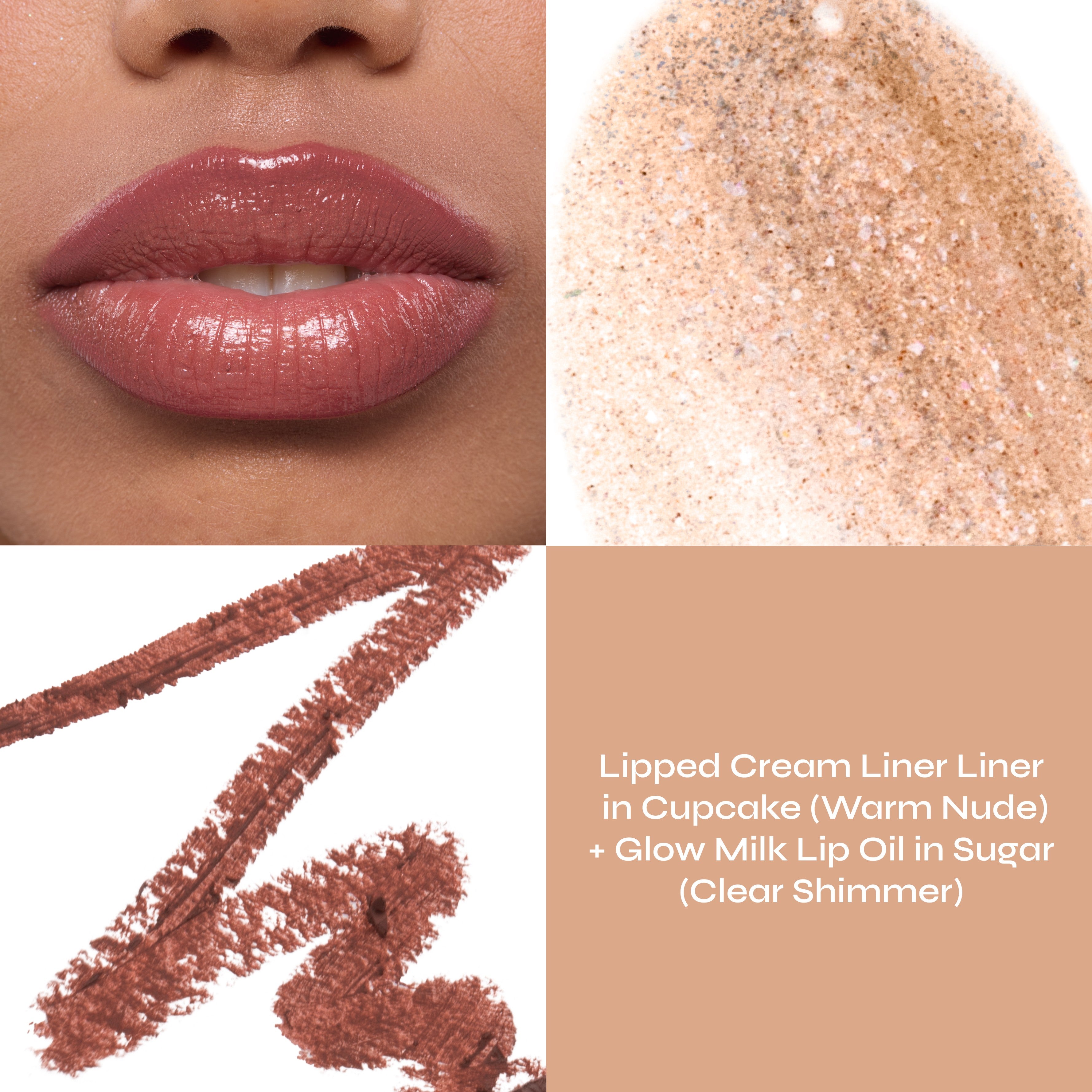 Lip Glass Kit - Cream Lip Liner & Lip Oil Set – The Beauty Crop