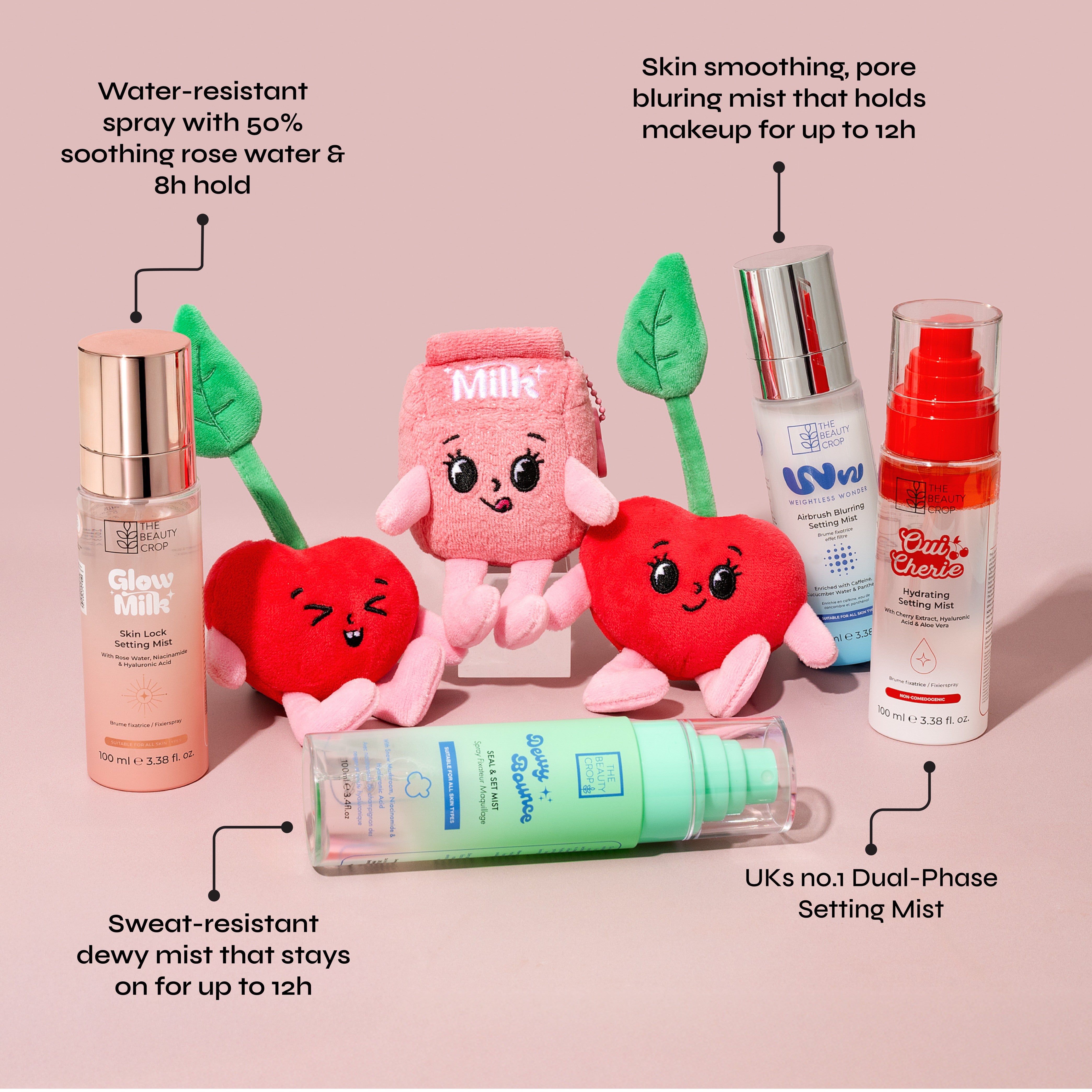 Setting Spray Selection Box + Limited Edition Mystery Plushie