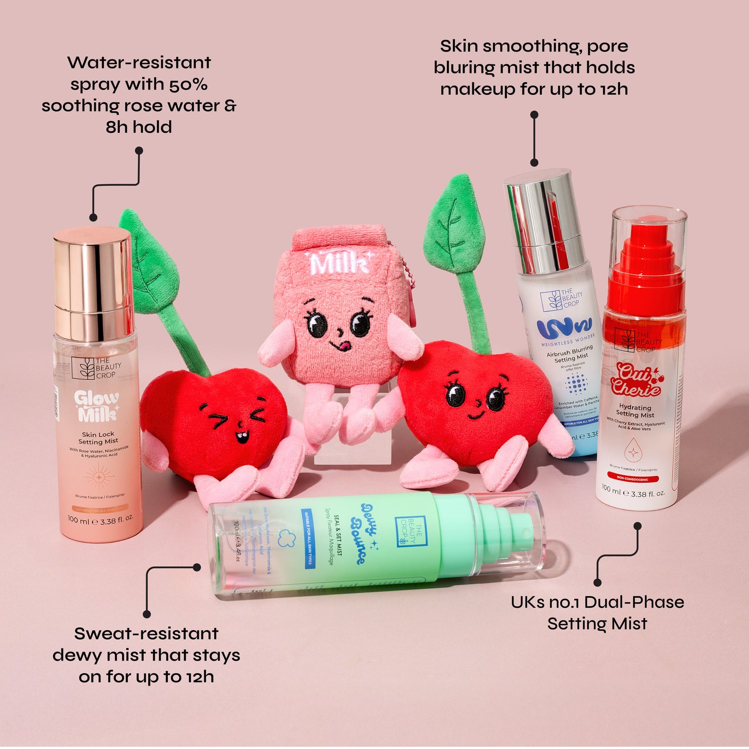 Setting Spray Selection Box + Limited Edition Mystery Plushie