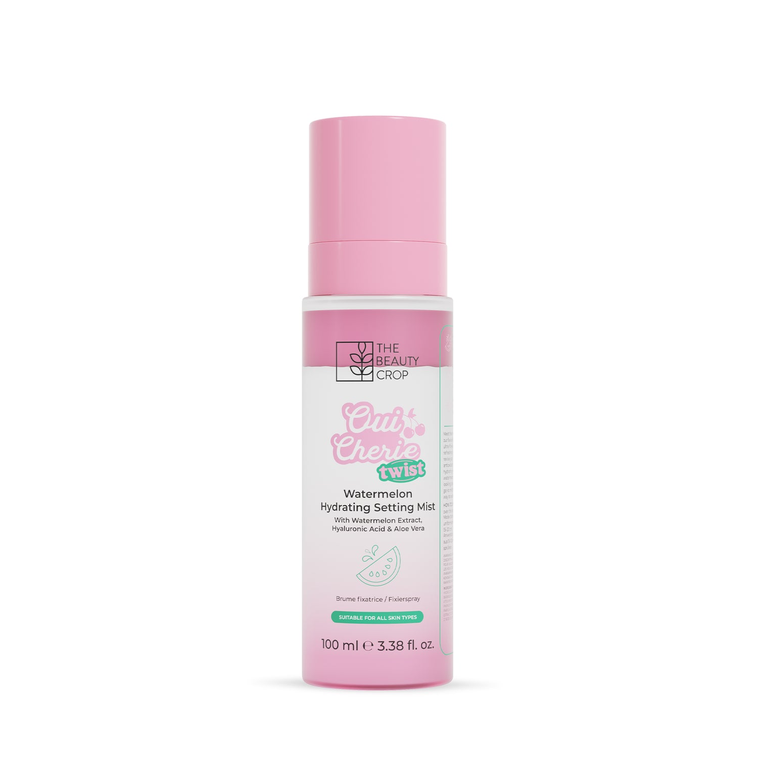 Oui Cherie Twist Watermelon Hydrating Setting Mist (Limited Edition)