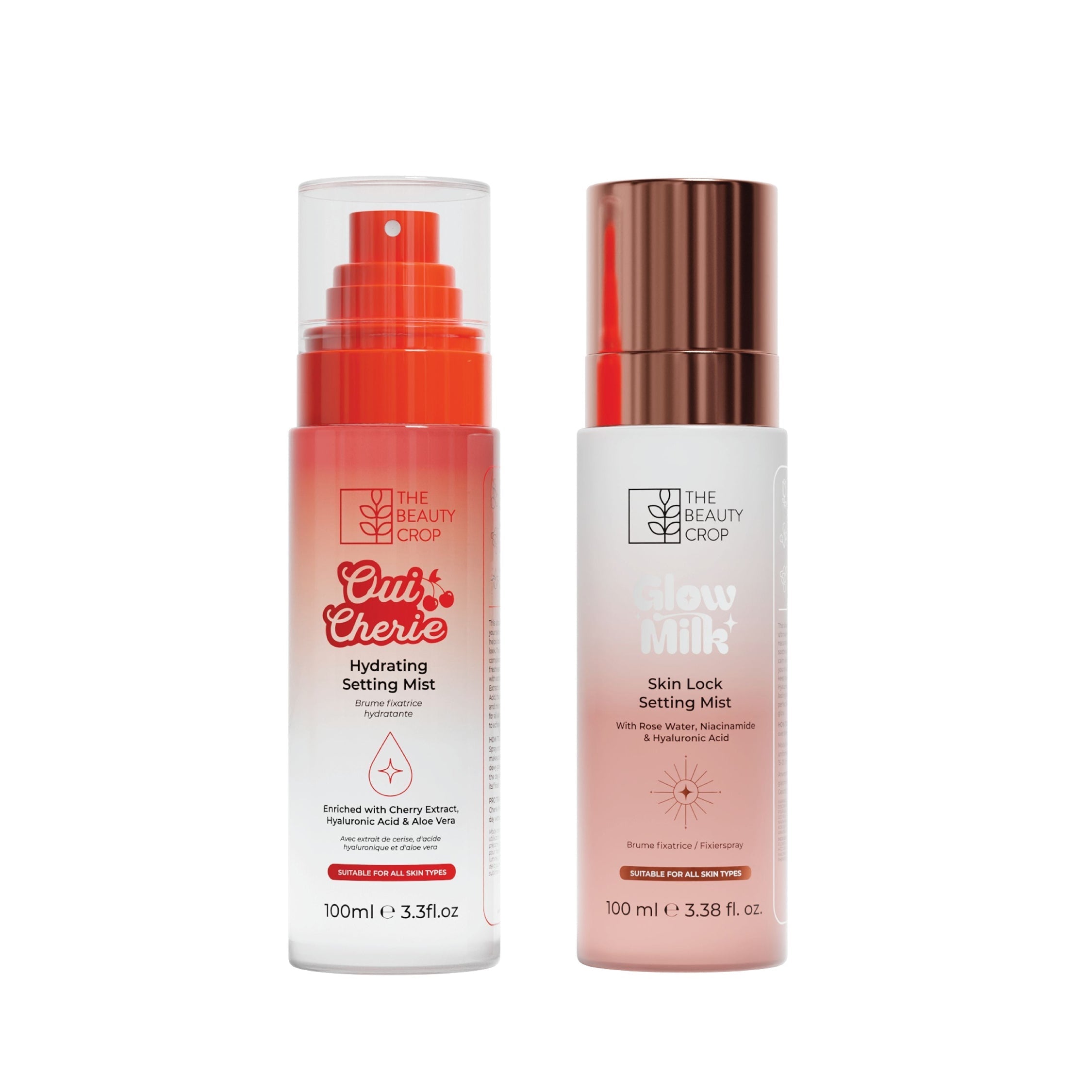 Glow Milk Skin-Lock & Oui Cherie Hydrating Setting Spray Duo – The
