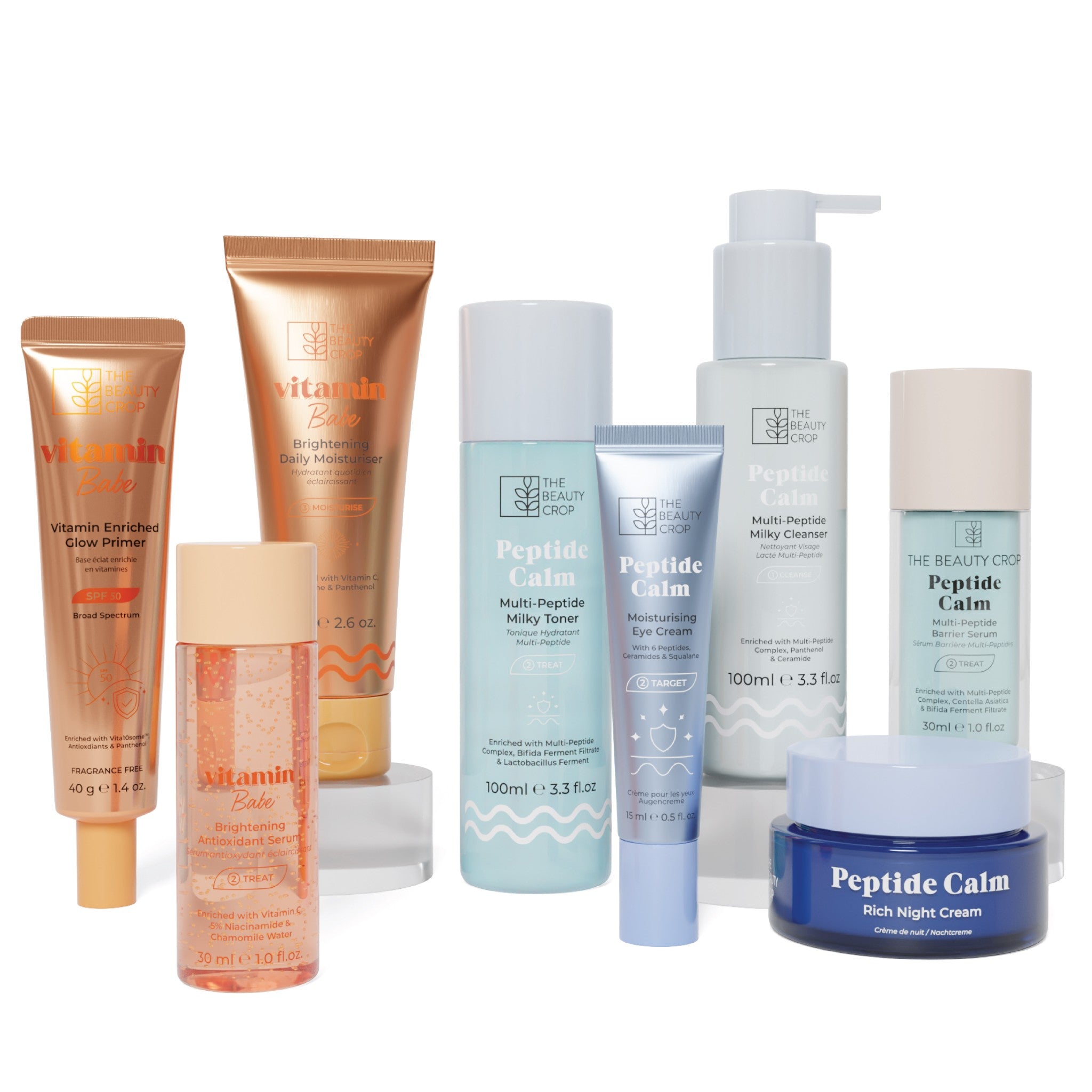 AM to PM 8-Step Skincare Routine Bundle