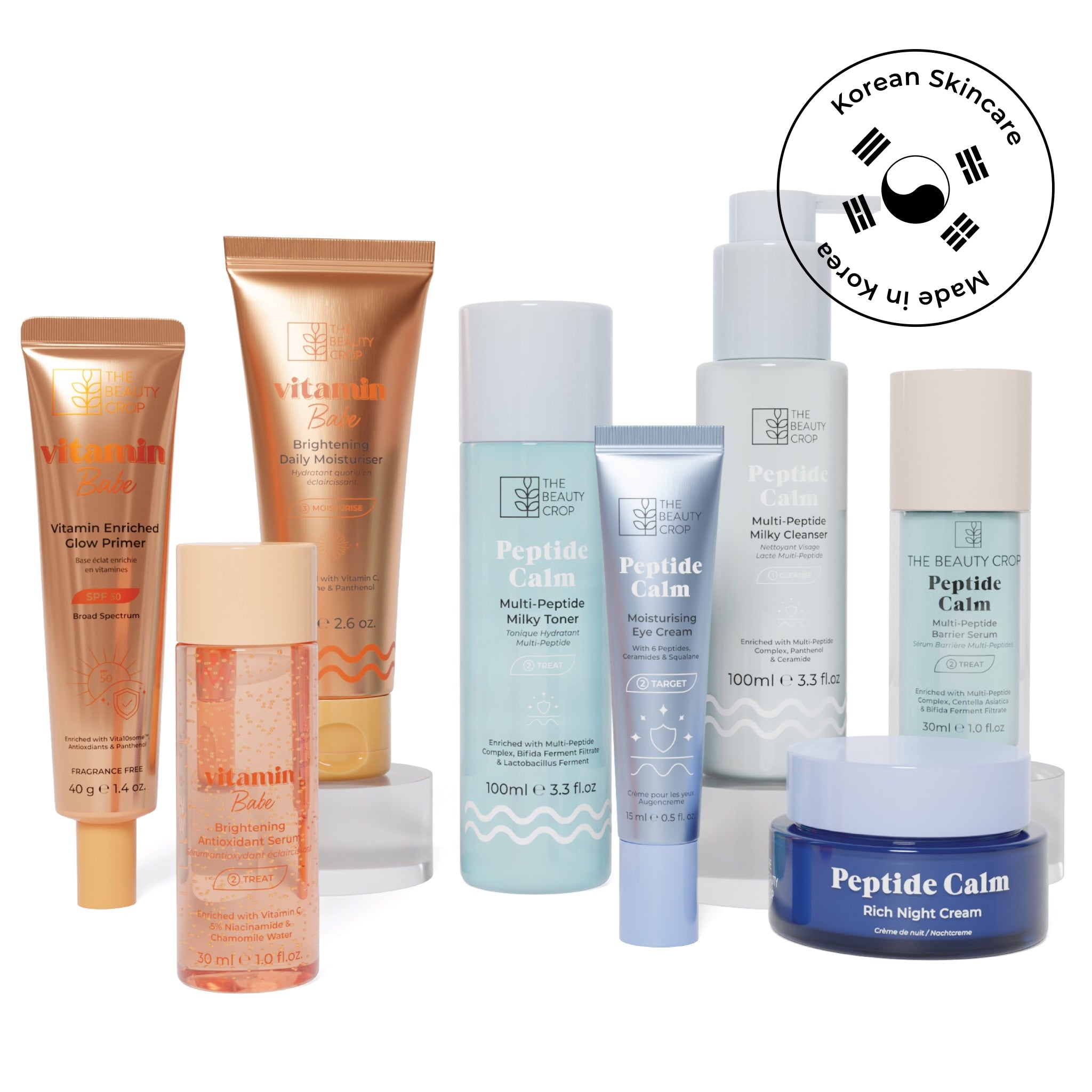 AM to PM 8-Step Skincare Routine Bundle