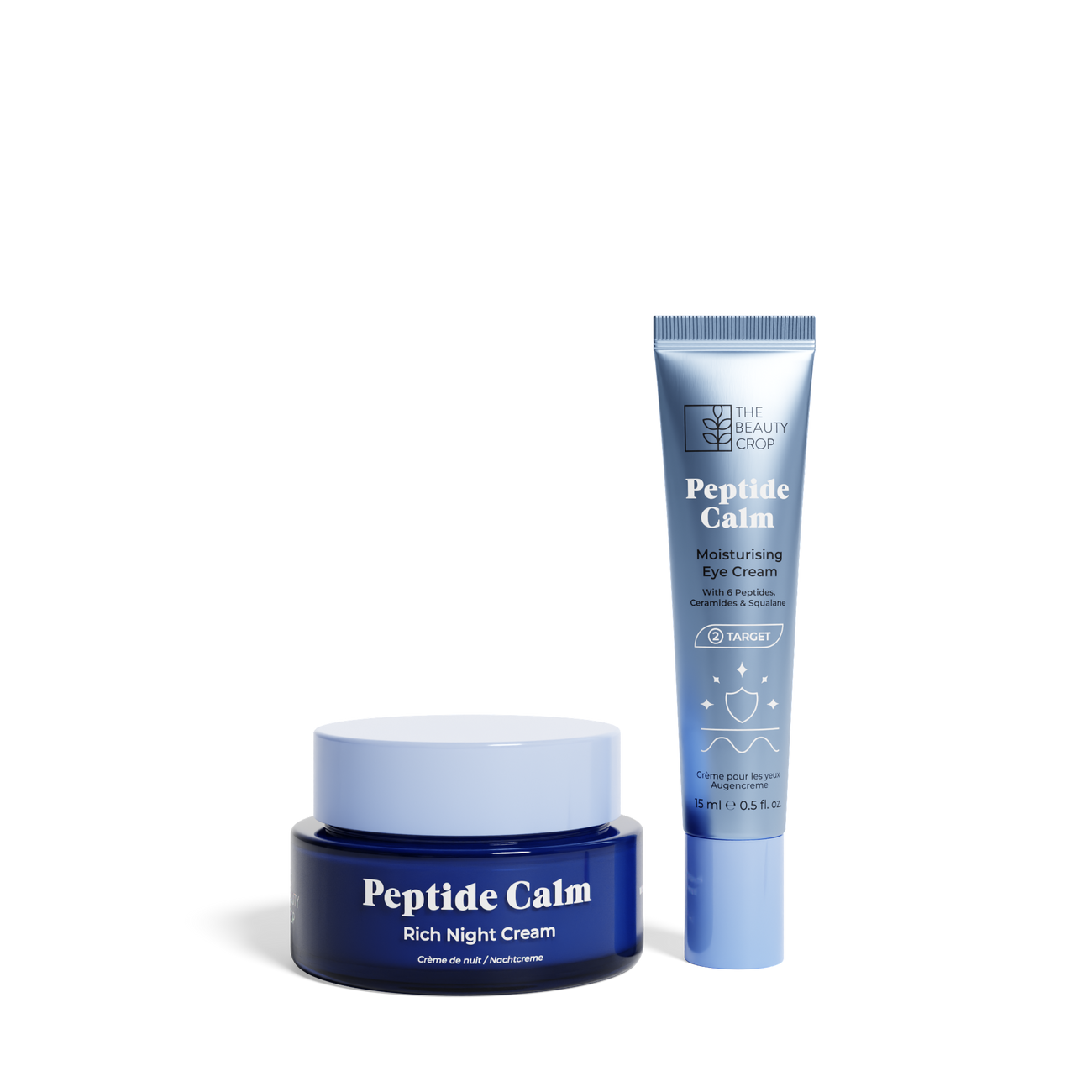 Peptide Calm Night Duo - Eye Cream + Night Cream Bundle