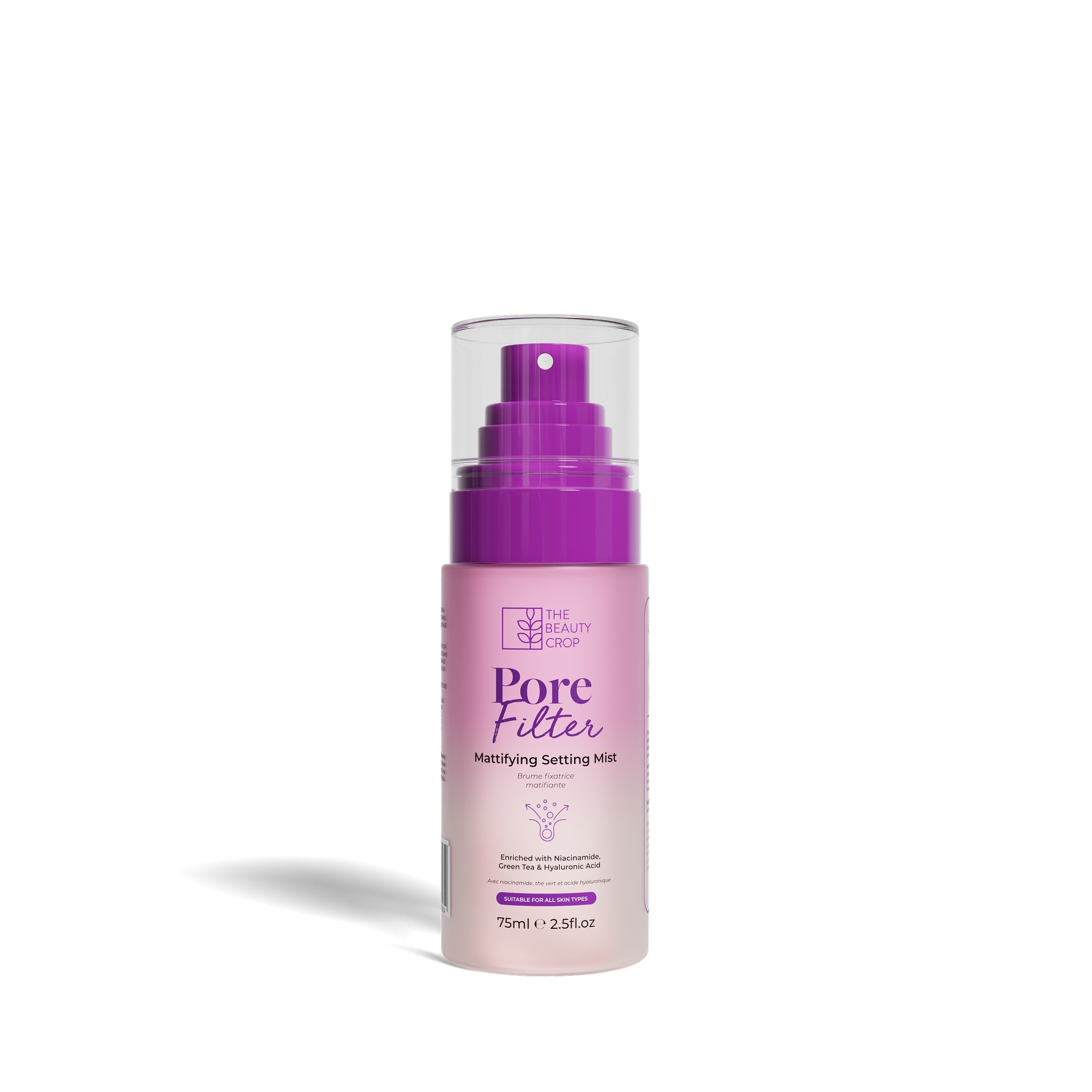 PoreFilter Pore Blurring Mattifying Makeup Setting Spray