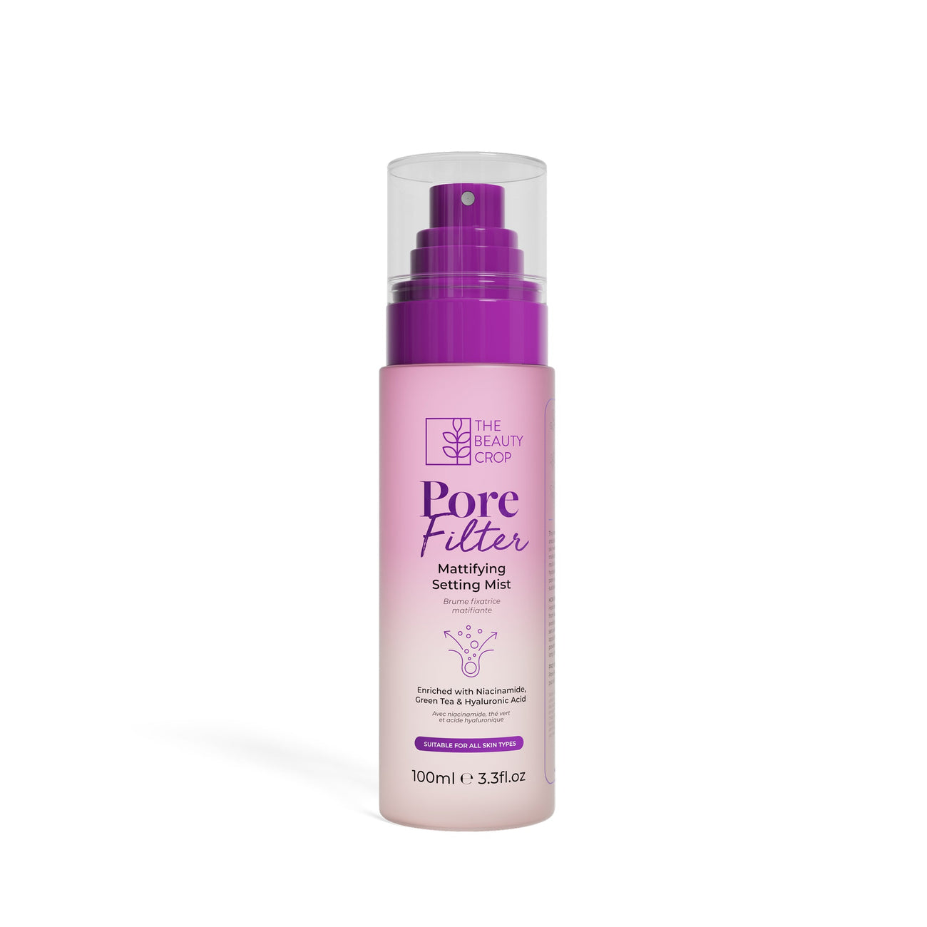 PoreFilter Pore Blurring Mattifying Makeup Setting Spray