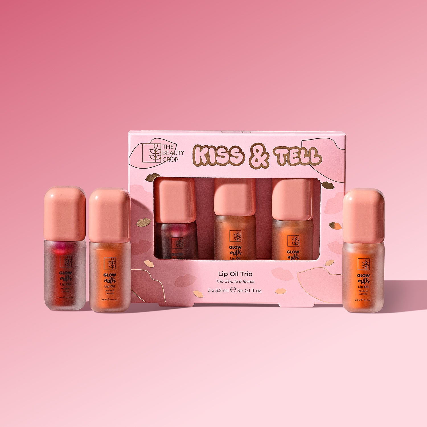 Kiss & Tell Lip Oil Trio Gift Set – The Beauty Crop