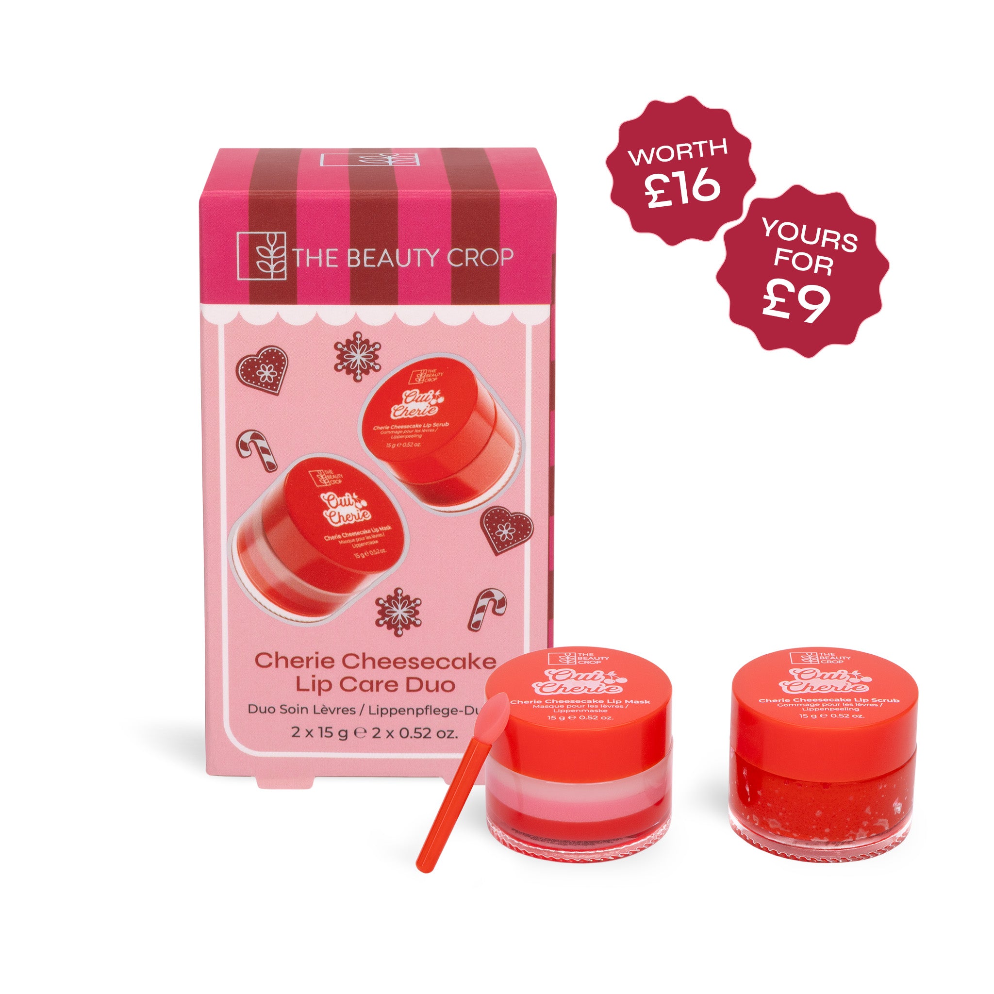Cherie Cheesecake Lip Care Duo Makeup Gift Set