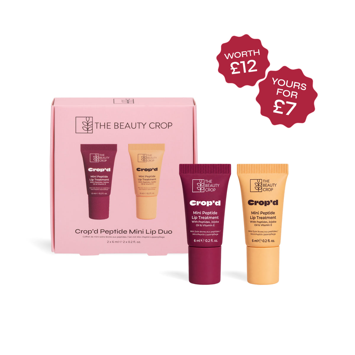 Mini Peptide Lip Treatment Duo Makeup Gift Set