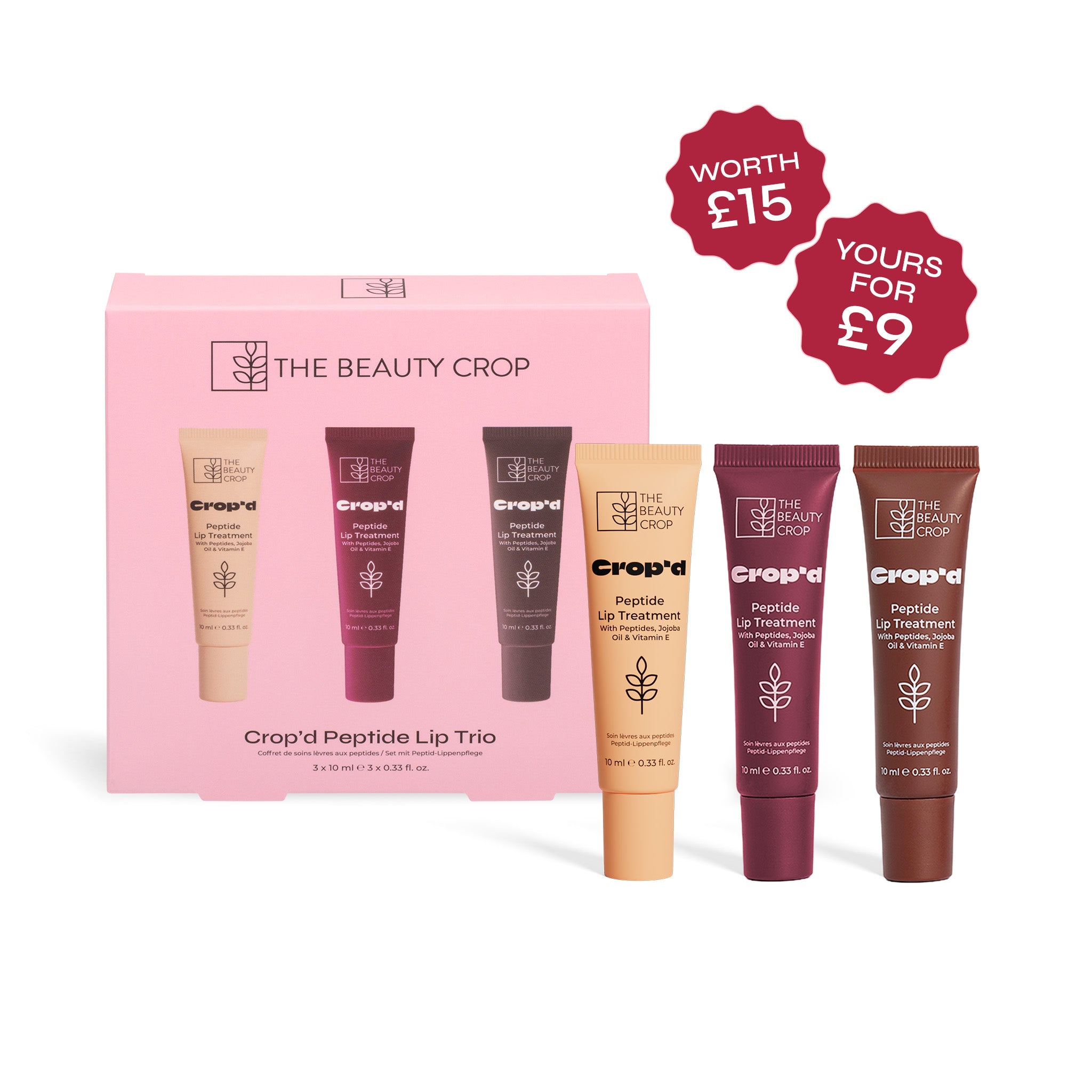 Peptide Lip Treatment Trio Makeup Gift Set