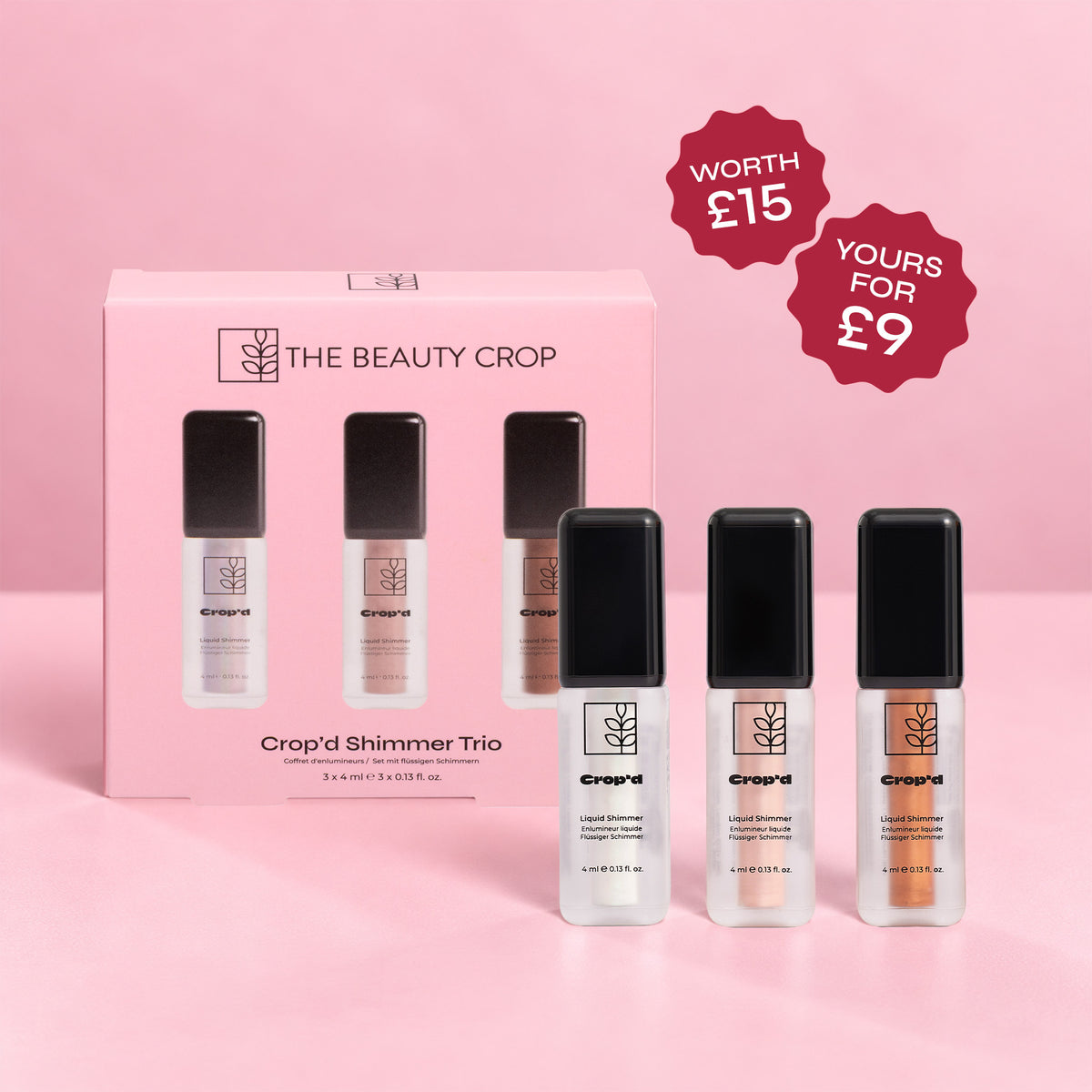 Liquid Shimmer Trio Makeup Gift Set