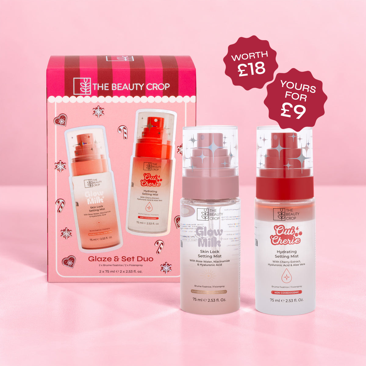 Glaze & Set Duo Makeup Gift Set
