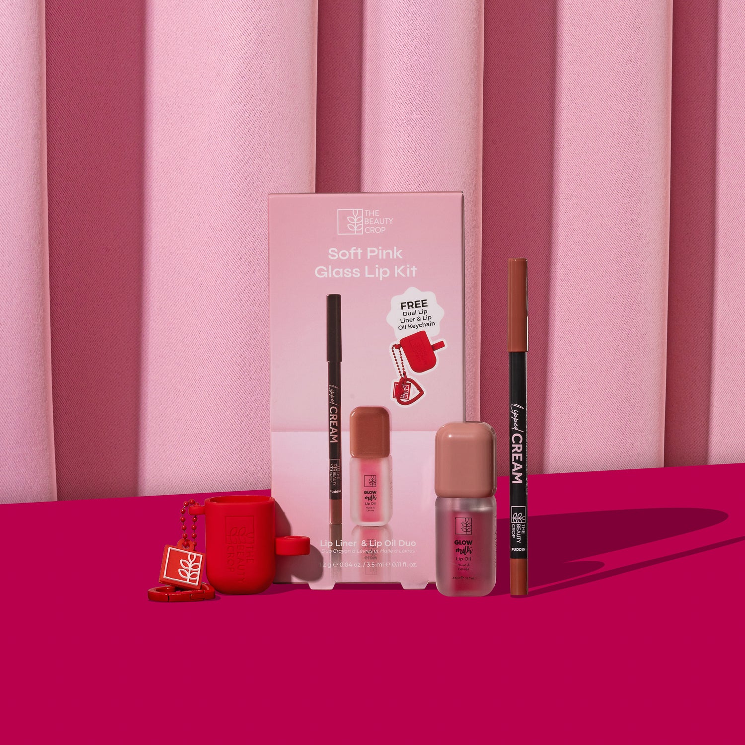 Lip Glass Kit - Cream Lip Liner & Lip Oil Set – The Beauty Crop